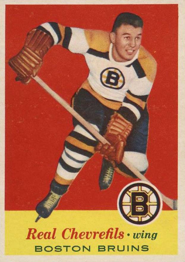 1957 Topps Real Chevrefils #1 Hockey Card