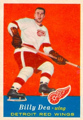1957 Topps Billy Dea #39 Hockey Card