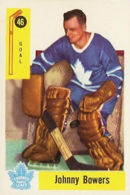 1958 Parkhurst Johnny Bower #46 Hockey Card
