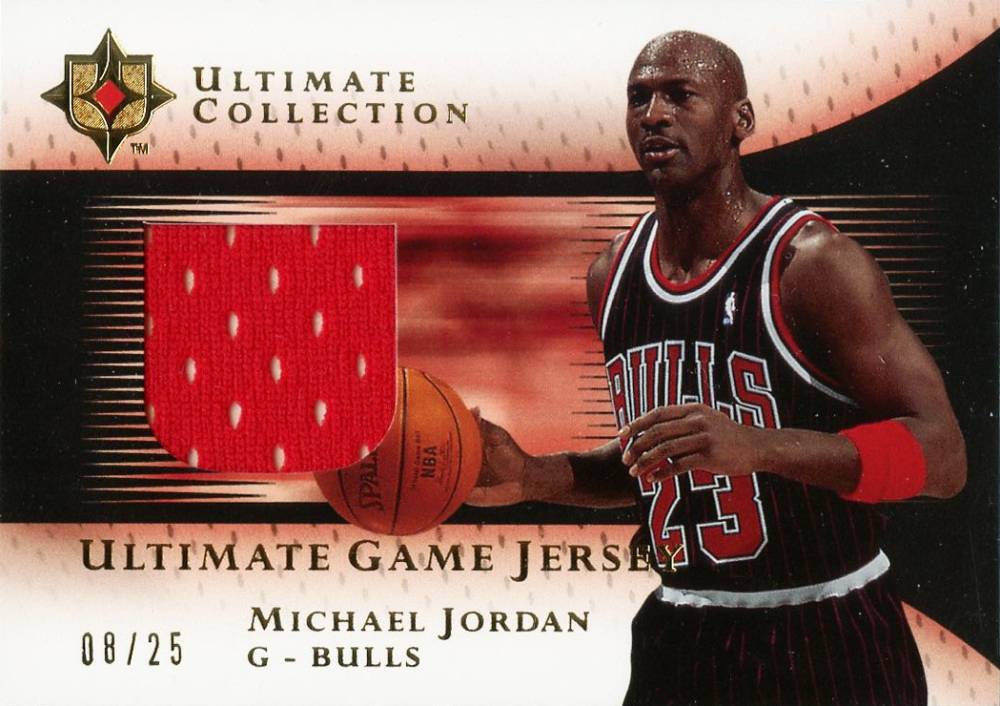 2005 Ultimate Collection Ultimate Game Jersey Michael Jordan #UJ-MJ Basketball Card