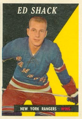 1958 Topps Eddie Shack #30 Hockey Card