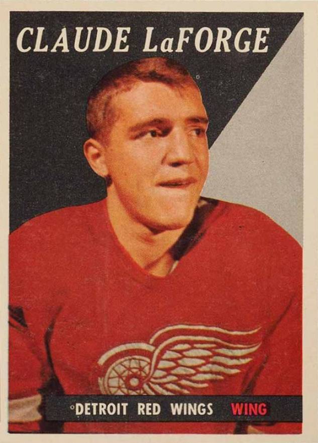 1958 Topps Claude Laforge #33 Hockey Card