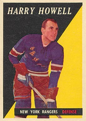 1958 Topps Harry Howell #60 Hockey Card