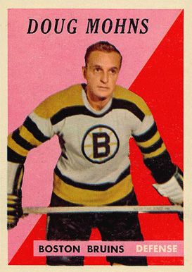 1958 Topps Doug Mohns #50 Hockey Card