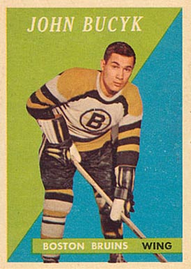 1958 Topps John Bucyk #40 Hockey Card