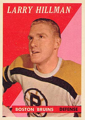 1958 Topps Larry Hillman #25 Hockey Card