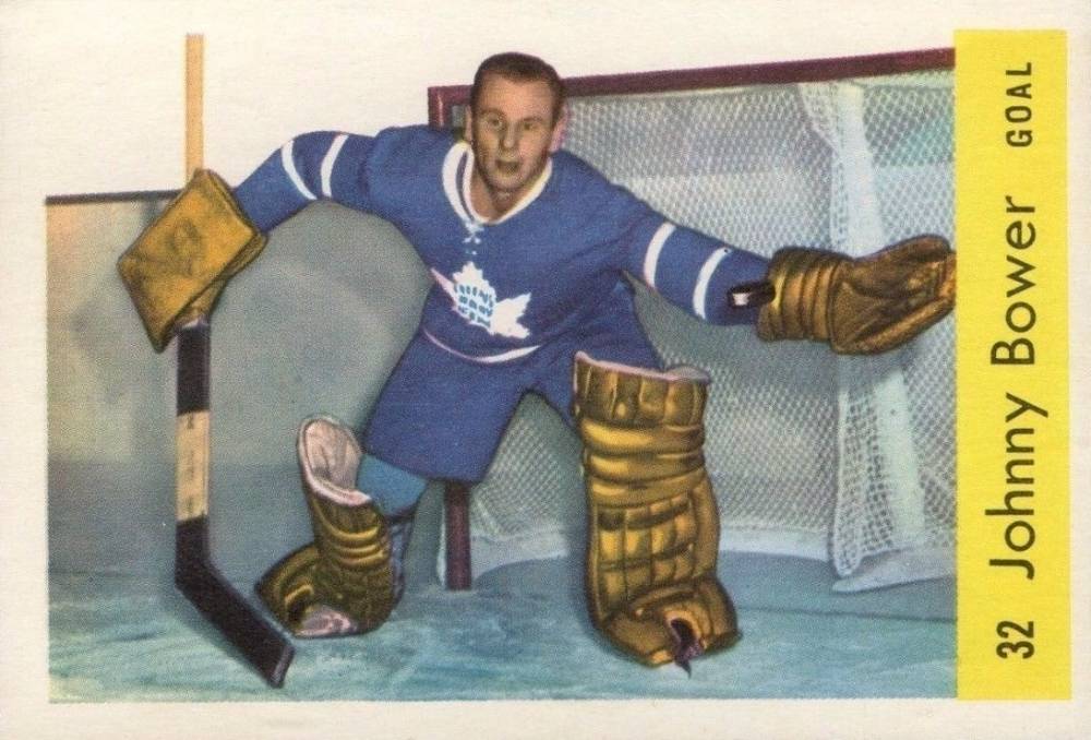 1959 Parkhurst Johnny Bower #32 Hockey Card
