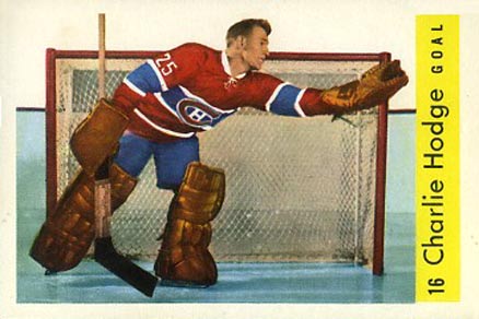 1959 Parkhurst Charlie Hodge #16 Hockey Card