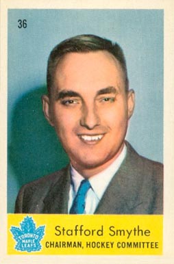 1959 Parkhurst Stafford Smythe #36 Hockey Card