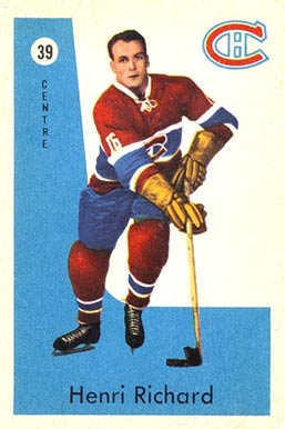 1959 Parkhurst Henri Richard #39 Hockey Card