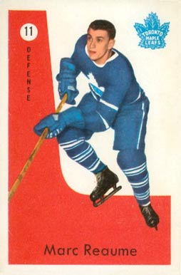 1959 Parkhurst Marc Reaume #11 Hockey Card