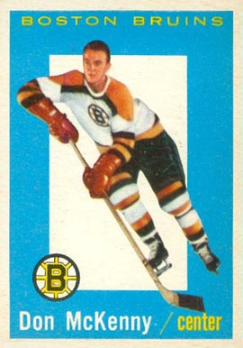 1959 Topps Don McKenney #9 Hockey Card