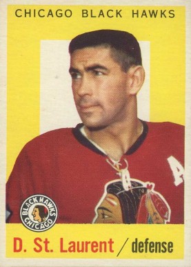 1959 Topps Dollard St.Laurent #43 Hockey Card
