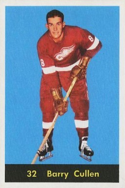 1960 Parkhurst Barry Cullen #32 Hockey Card