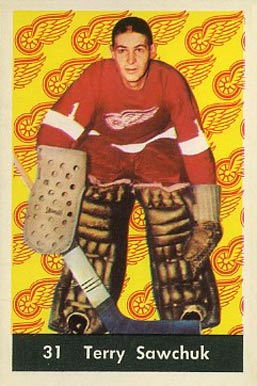 1960 Parkhurst Terry Sawchuk #31 Hockey Card