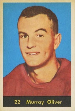 1960 Parkhurst Murray Oliver #22 Hockey Card