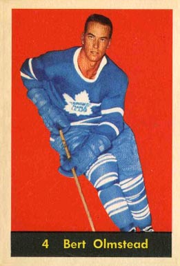 1960 Parkhurst Bert Olmstead #4 Hockey Card