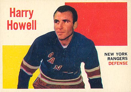 1960 Topps Harry Howell #49 Hockey Card
