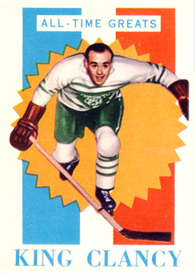 1960 Topps King Clancy #47 Hockey Card