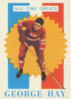 1960 Topps George Hay #15 Hockey Card