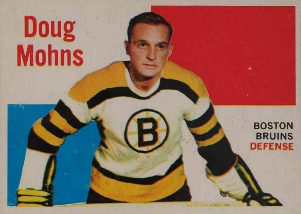1960 Topps Doug Mohns #52 Hockey Card
