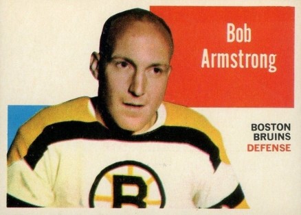 1960 Topps Bob Armstrong #56 Hockey Card