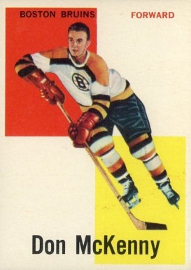 1960 Topps Don McKenney #40 Hockey Card