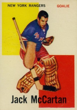 1960 Topps Jack McCartan #39 Hockey Card