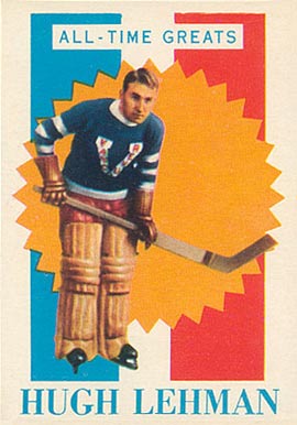 1960 Topps F.H. Lehman #38 Hockey Card