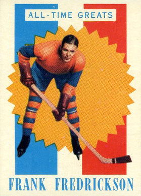 1960 Topps Frank Fredrickson #34 Hockey Card