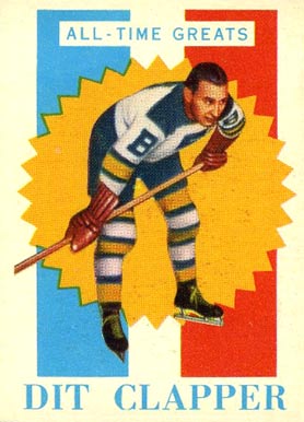 1960 Topps Dit Clapper #26 Hockey Card
