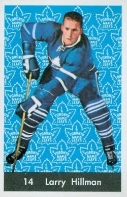 1961 Parkhurst Larry Hillman #14 Hockey Card