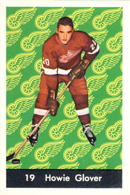 1961 Parkhurst Howie Glover #19 Hockey Card