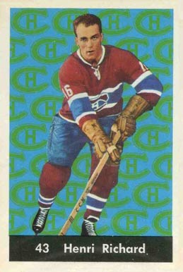 1961 Parkhurst Henri Richard #43 Hockey Card