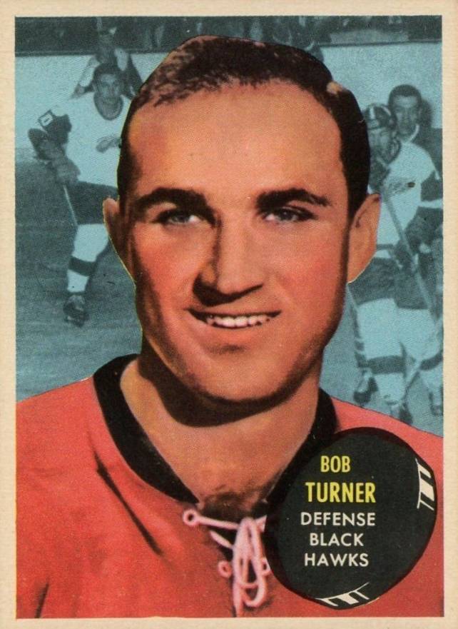 1961 Topps Bob Turner #41 Hockey Card