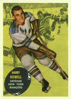 1961 Topps Harry Howell #51 Hockey Card