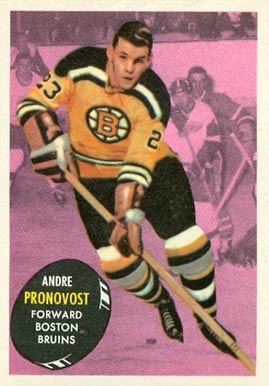 1961 Topps Andre Pronovost #5 Hockey Card