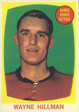 1961 Topps Wayne Hillman #38 Hockey Card