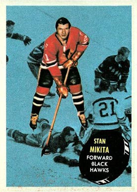 1961 Topps Stan Mikita #36 Hockey Card