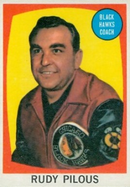 1961 Topps Rudy Pilous #23 Hockey Card