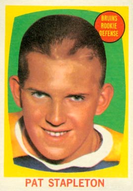 1961 Topps Pat Stapleton #18 Hockey Card