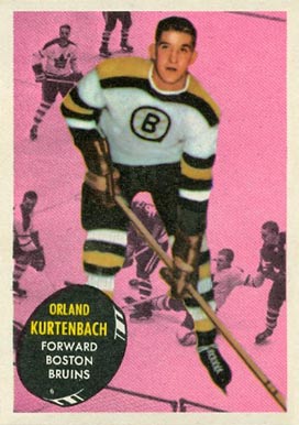 1961 Topps Orland Kurtenbach #15 Hockey Card