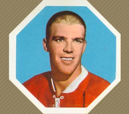 1961 York Yellow Backs Jean-Guy Talbot #12 Hockey Card