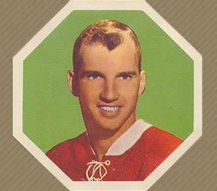 1961 York Yellow Backs Don Marshall #6 Hockey Card
