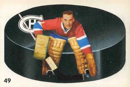 1962 Parkhurst Jacques Plante #49 Hockey Card