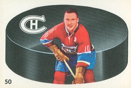 1962 Parkhurst Tom Johnson #50 Hockey Card