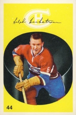 1962 Parkhurst Ralph Backstrom #44 Hockey Card