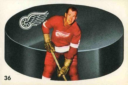 1962 Parkhurst Warren Godfrey #36 Hockey Card
