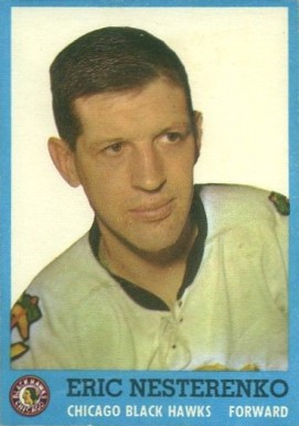1962 Topps Eric Nesterenko #41 Hockey Card
