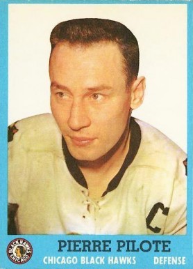 1962 Topps Pierre Pilote #28 Hockey Card
